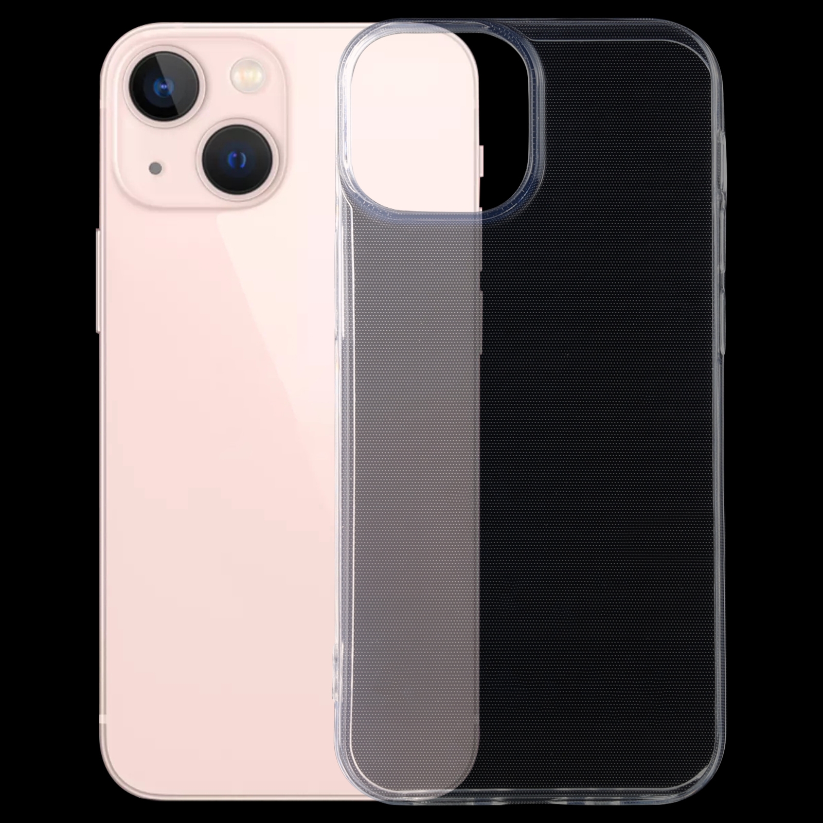 For iPhone 13 mini 0.75mm Ultra-thin Transparent TPU Soft Protective Case - Shopkiz.com