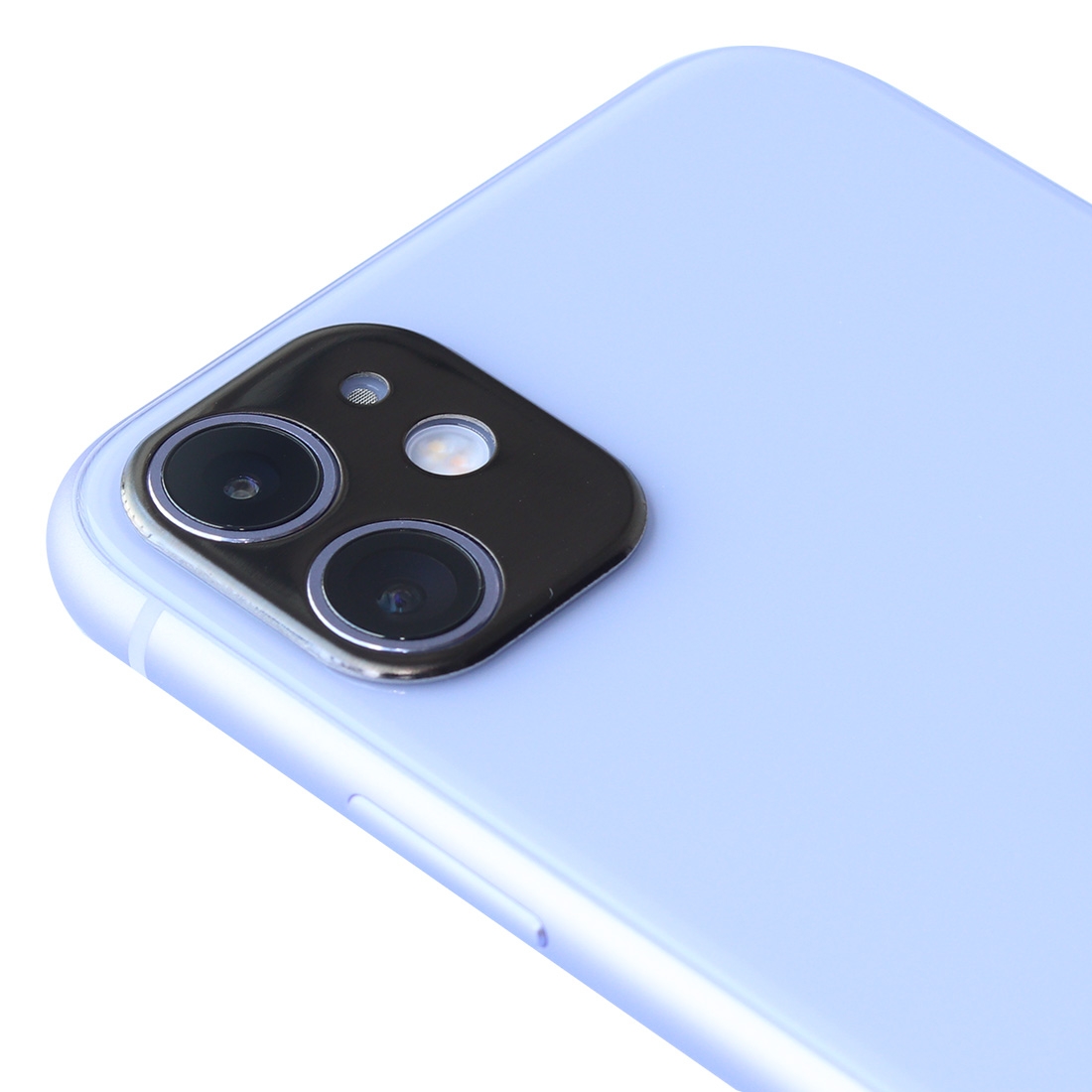 For iPhone 11 Aluminum Alloy Camera Lens Protector (Black) - Shopkiz.com