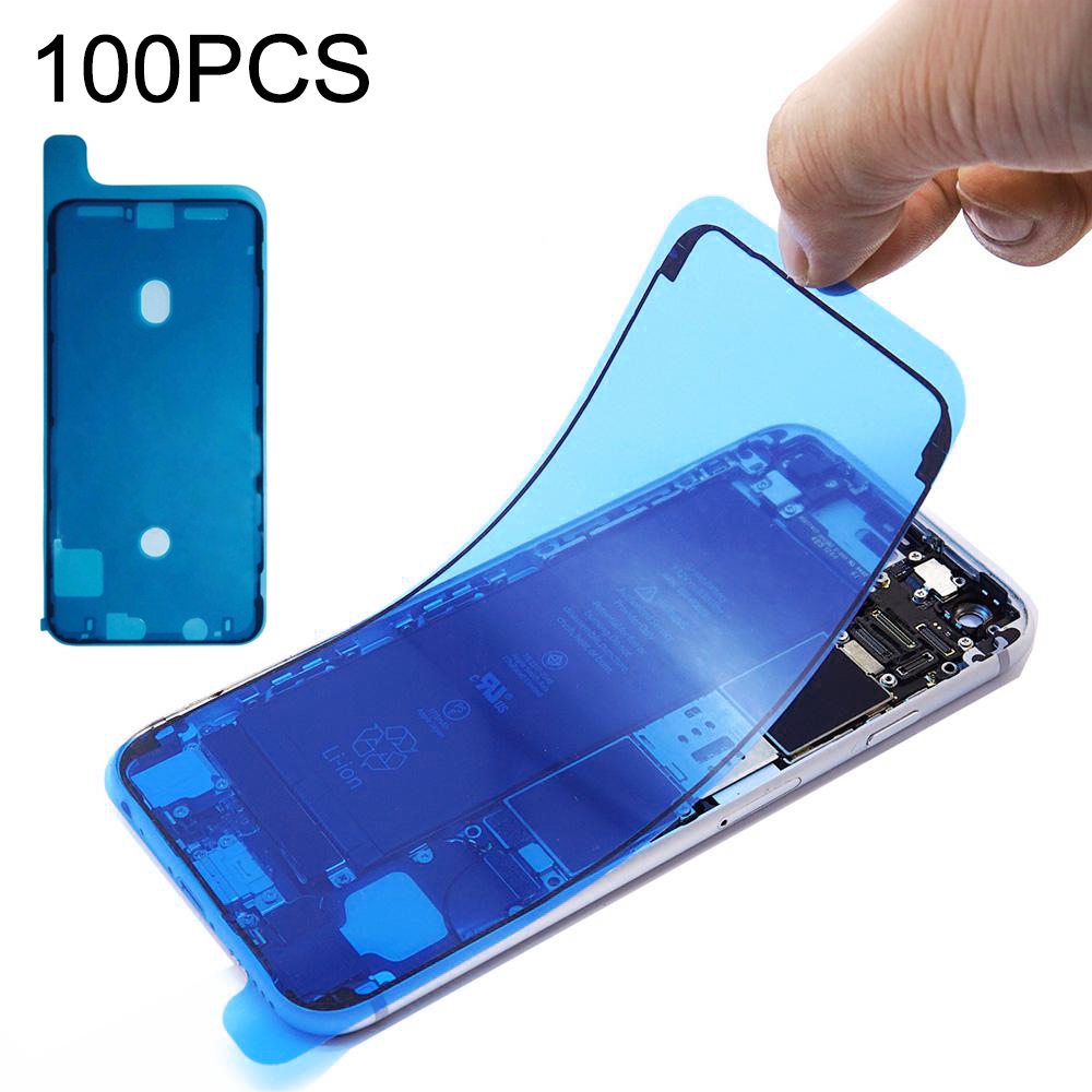 100 PCS LCD Frame Bezel Waterproof Adhesive Stickers for iPhone XS Max - Shopkiz.com