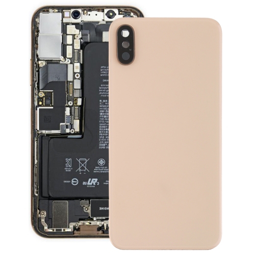 Battery Back Cover with Back Camera Bezel & Lens & Adhesive for iPhone XS(Gold) - Shopkiz.com