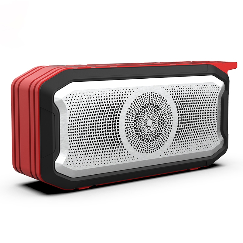 X3 5W Outdoor IPX7 Waterproof Wireless Bluetooth Speaker, Support Hands-free / USB / AUX / TF Card (Red) - Shopkiz.com