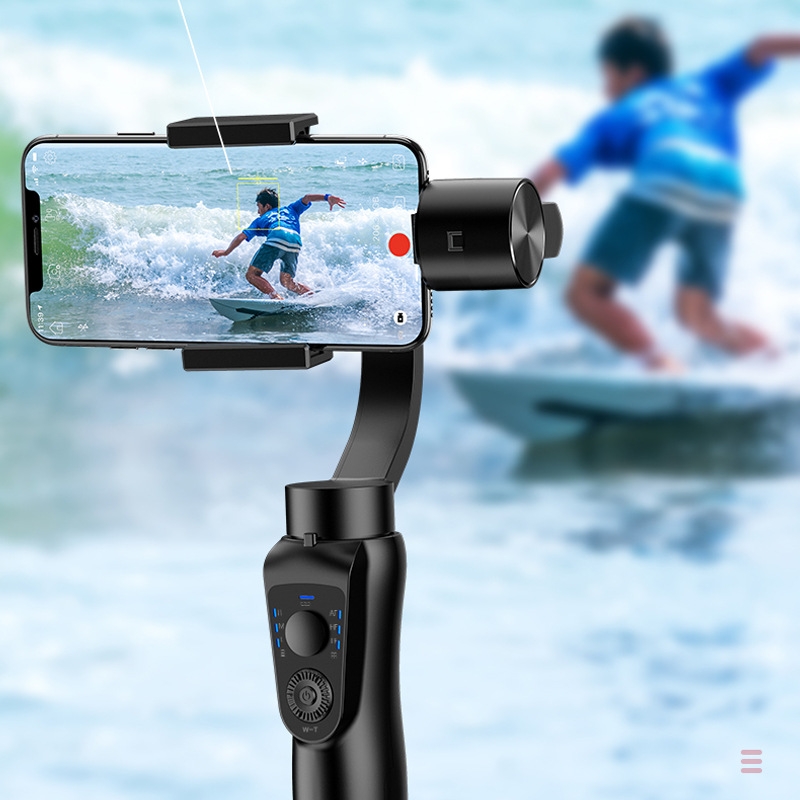 S5B Upgrade Mobile Phone Stabilizer Three-axis Anti-shake Handheld Gimbal - Shopkiz.com