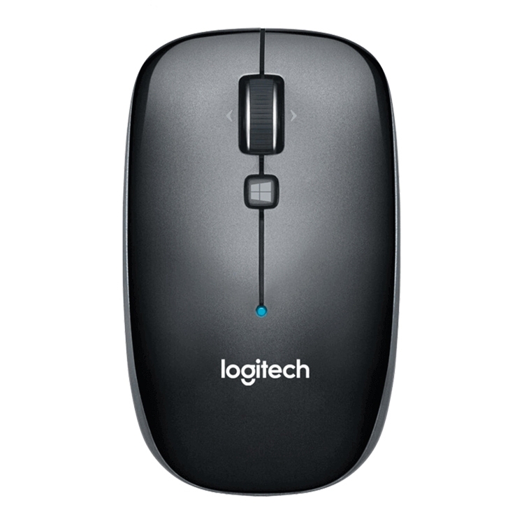Logitech M557 1000DPI 2.4GHz Ergonomic Wireless Bluetooth Mouse (Black) - Shopkiz.com