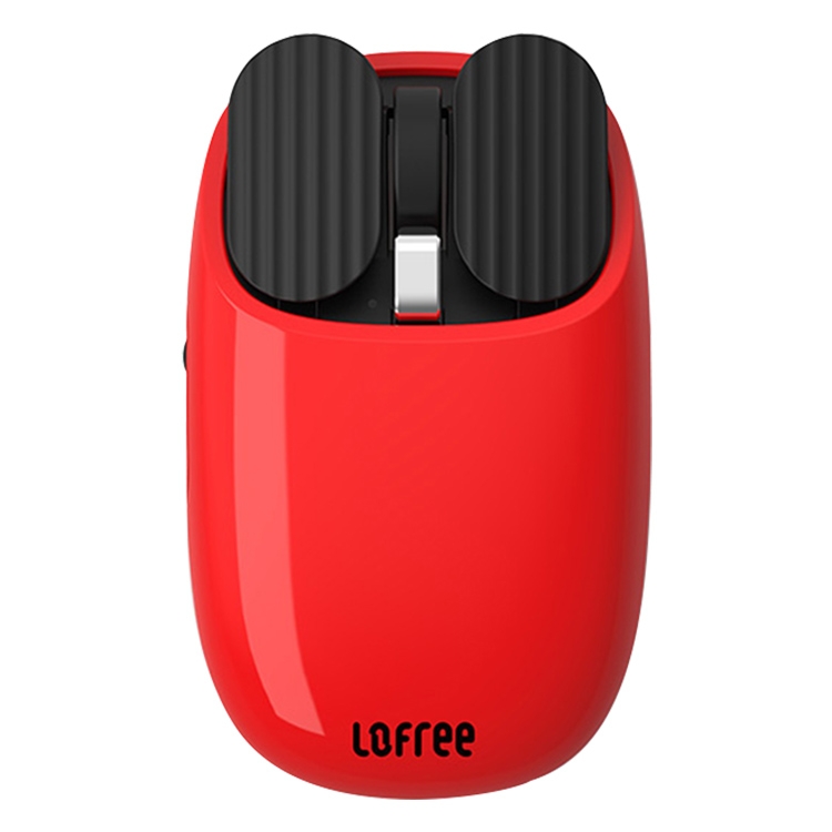 Original Xiaomi Youpin LOFREE MAUS 2.4G Bluetooth Wireless Mouse (Red) - Shopkiz.com