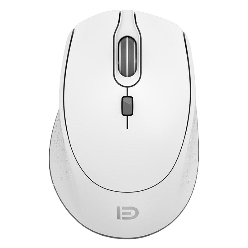 FOETOR i360t Bluetooth / 2.4G Three-mode Wireless Mouse (White) - Shopkiz.com