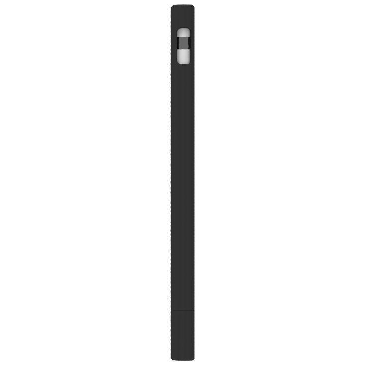LOVE MEI For Apple Pencil 1 Triangle Shape Stylus Pen Silicone Protective Case Cover (Black) - Shopkiz.com