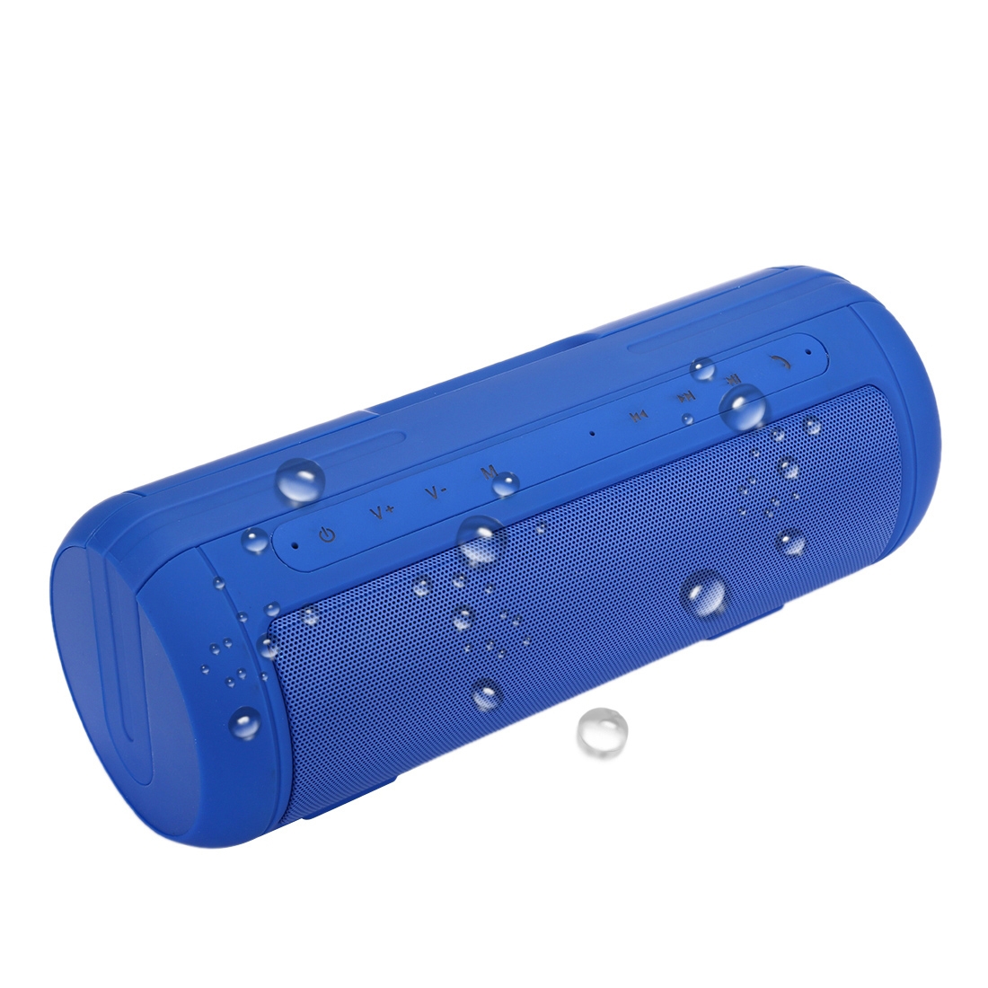 E5 Life Waterproof Bluetooth Stereo Speaker, with Built-in MIC & Handle, Support Hands-free Calls & TF Card & AUX IN & Power Bank, Bluetooth