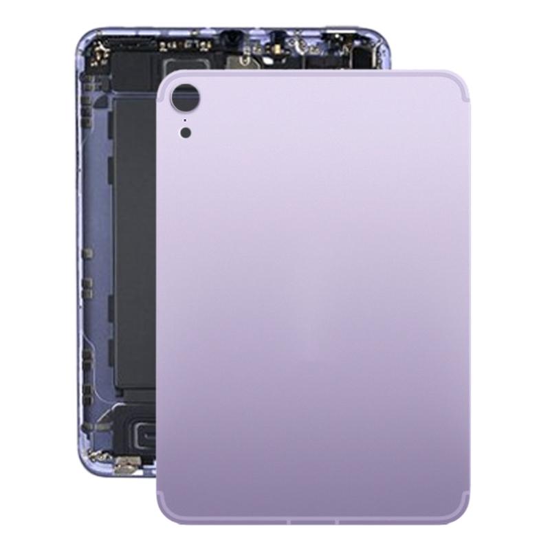 For iPad Mini 6 2021 4G Version Aluminum Alloy Back Battery Cover(Purple) - Shopkiz.com