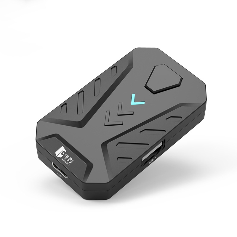 GAMWING MIX Portable Bluetooth 4.0 Keyboard Mouse Converter Eating Chicken Game Auxiliary Tool(Black) - Shopkiz.com