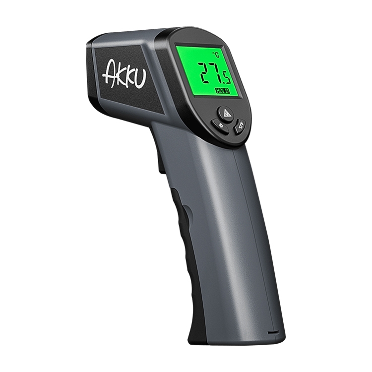 Original Xiaomi Youpin AKKU Infrared Thermometer Portable LCD Digital Non-Contact IR Laser Temperature Meter, Temperature Range: -50 to 380 Celsius
