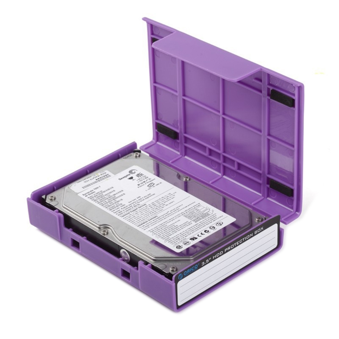 ORICO PHP-35 3.5 inch SATA HDD Case Hard Drive Disk Protect Cover Box(Purple) - Shopkiz.com