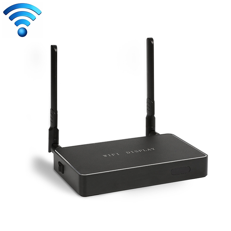 Wireless Dual Band 2.4GHz + 5GHz WiFi Display Multi-screen Interactive with Remote Controller & Antenna, Support Android & iOS Devices DLNA / Airplay