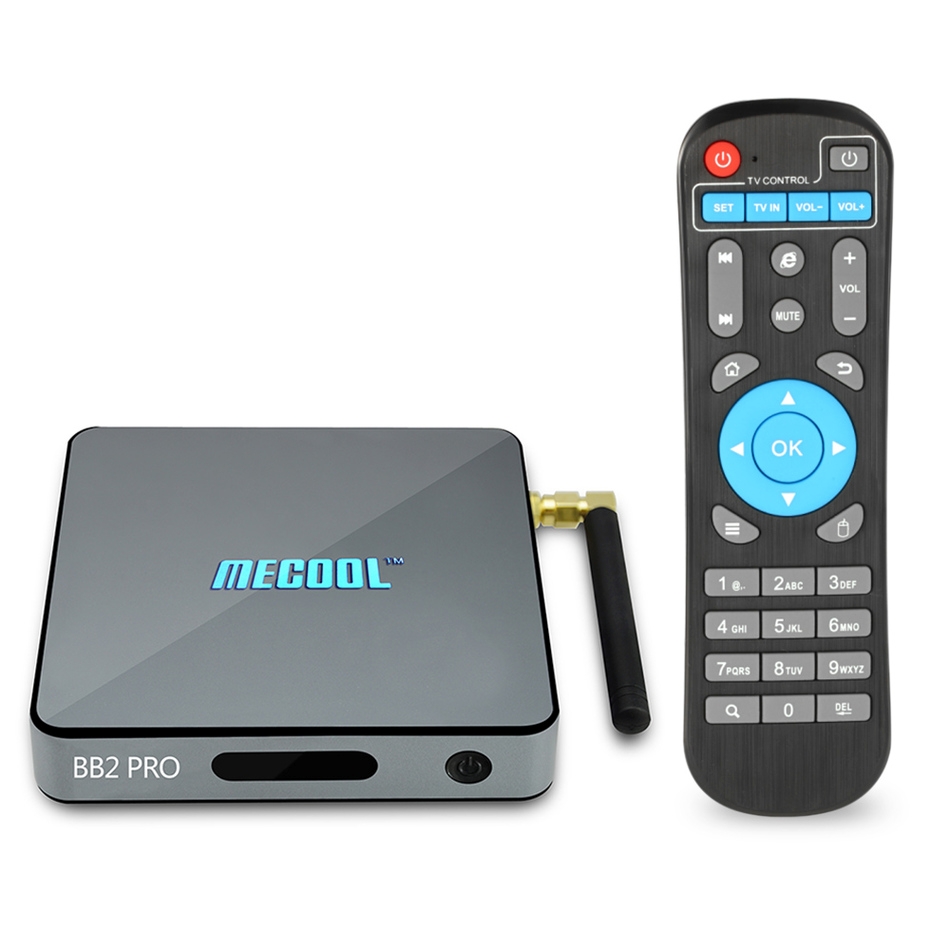 MECOOL BB2 PRO 4K UHD Smart TV BOX with Remote Controller, Android 6.0 Amlogic S912 Octa Core 2GHz, RAM: 3GB, ROM: 16GB, Support AirPlay, Miracast,