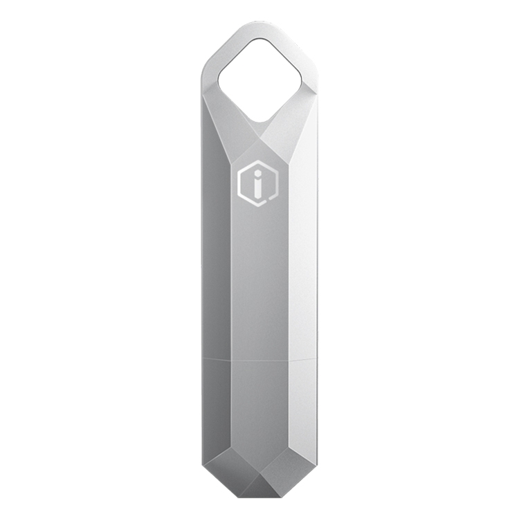 Original Xiaomi IQUNIX Aomr2 128GB USB 3.0 Metal U Disk USB Flash Drives (Silver) - Shopkiz.com