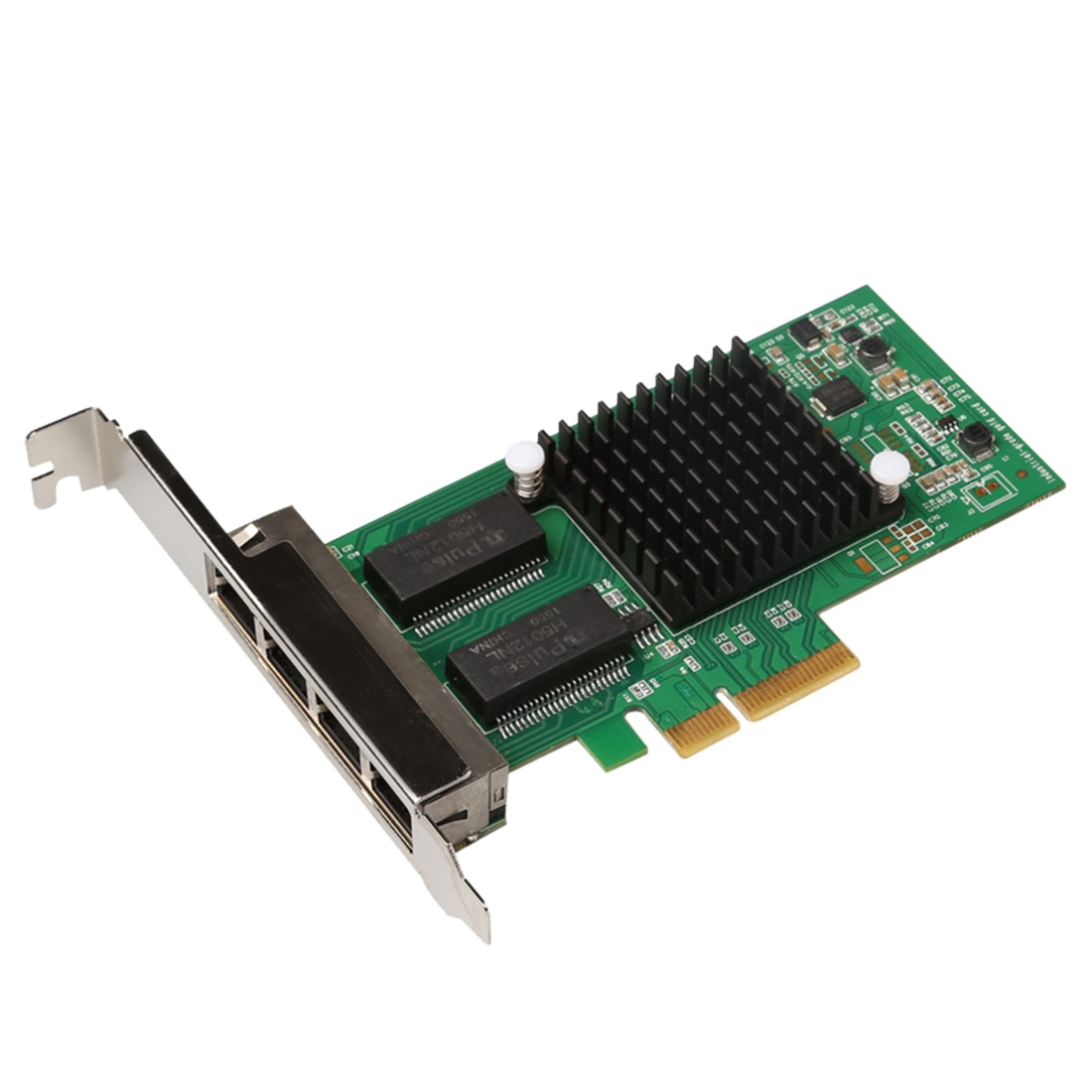 TXA034 4 RJ45 Ports Intel I350 PCI Express Gigabit Network LAN Card Network Adapter - Shopkiz.com