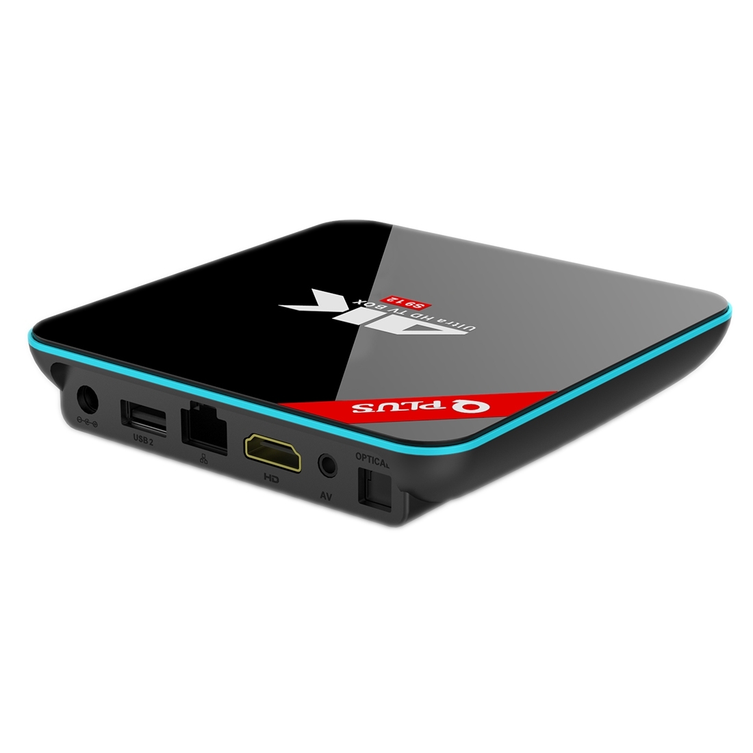 Qplus 4K Ultra HD Smart Android 6.0 S912 Octa-core 2.0GHz Cortex-A53 TV Box with Remote Controller, RAM: 2GB, ROM: 16GB, Built in Dual-band WiFi -