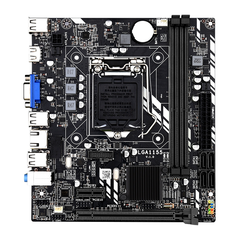 H61M 16G DDR3 x 2 All Solid State Motherboard - Shopkiz.com