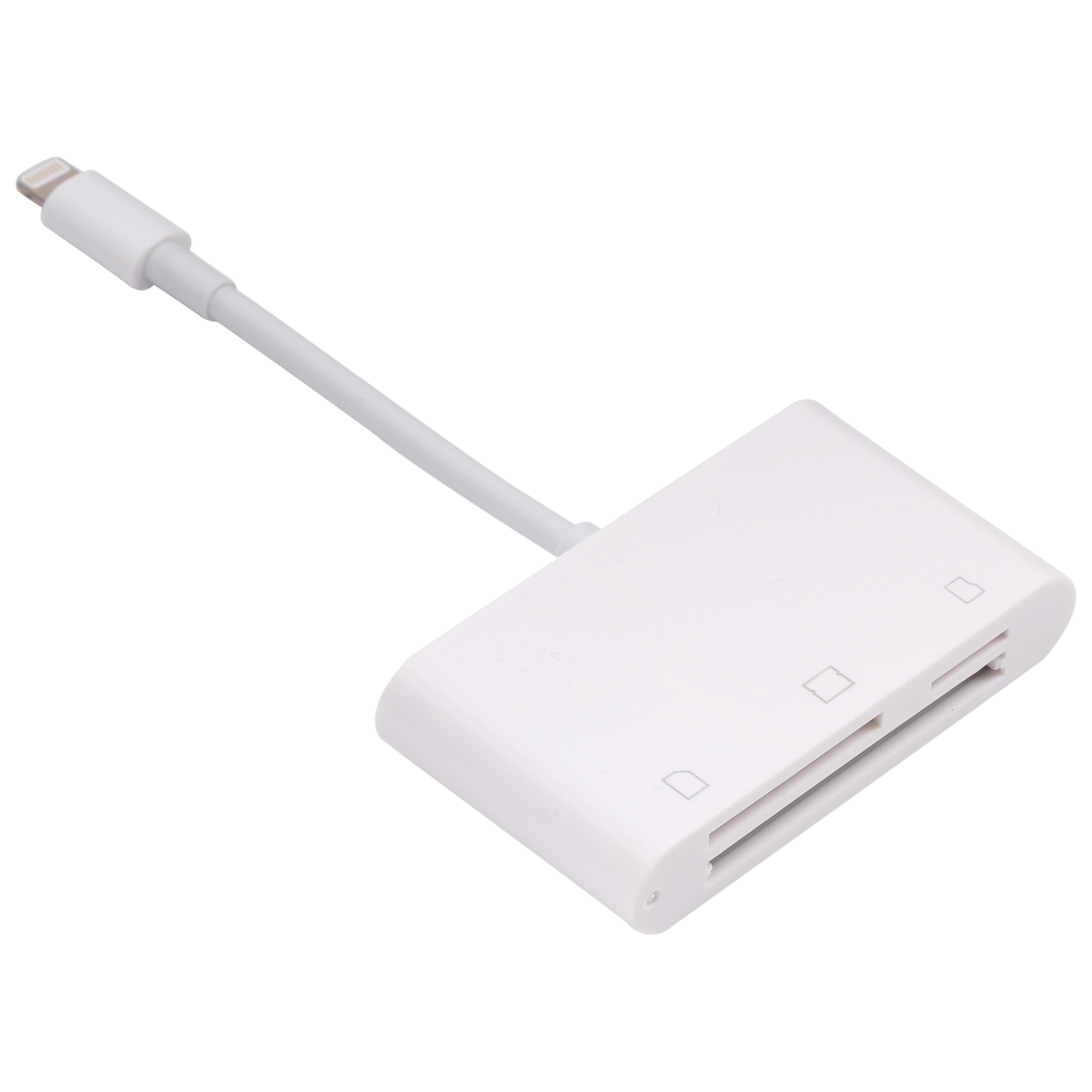 NK-1011 3 in 1 CF Card / TF Card / SD Card Reader For 8 Pin Devices - Shopkiz.com