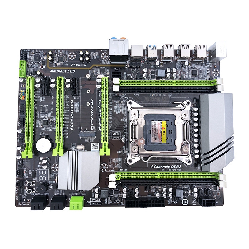 X79T-2011 DDR3 Desktop Computer Mainboard, Support 2011 CPU - Shopkiz.com