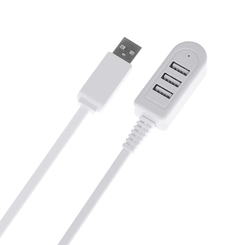 1.2m TPE USB A to 3 USB Ports Female HUB Adapter - Shopkiz.com