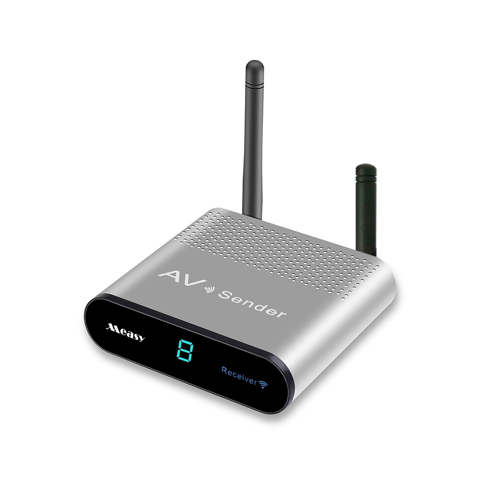 Measy AV540 5.8GHz Wireless Audio / Video Transmitter and Receiver with Infrared Return Function, Transmission Distance: 400m - Shopkiz.com