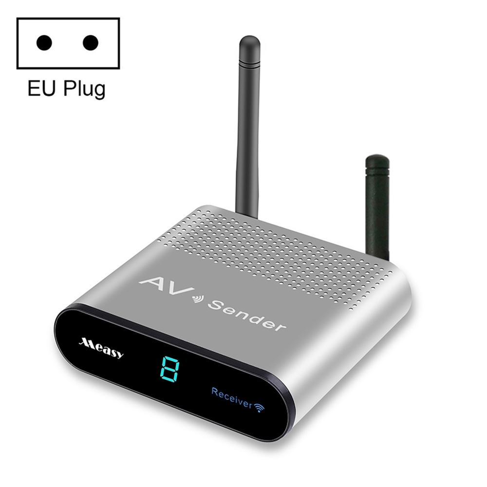 Measy AV550 5.8GHz Wireless Audio / Video Transmitter Receiver with Infrared Return, EU Plug - Shopkiz.com
