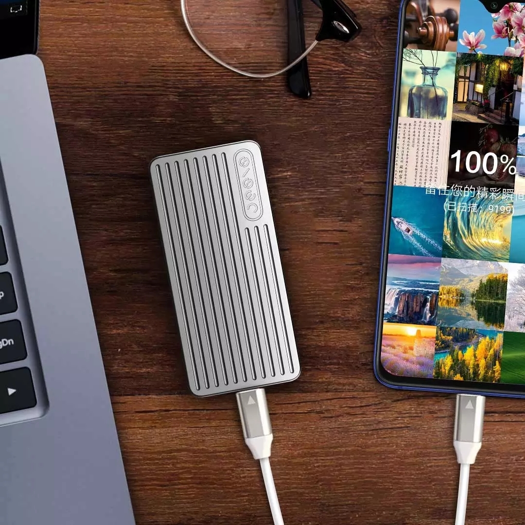 Original Xiaomi Youpin P1 Jesis High-speed Mobile Solid State Drive, Capacity: 250GB (Silver) - Shopkiz.com