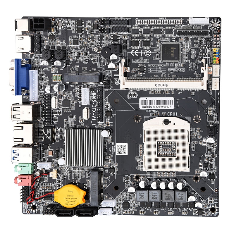 HM65 DDR3 IPC Desktop Computer Mainboard, Support for Intel i7 / i5 / i3 Series CPU - Shopkiz.com