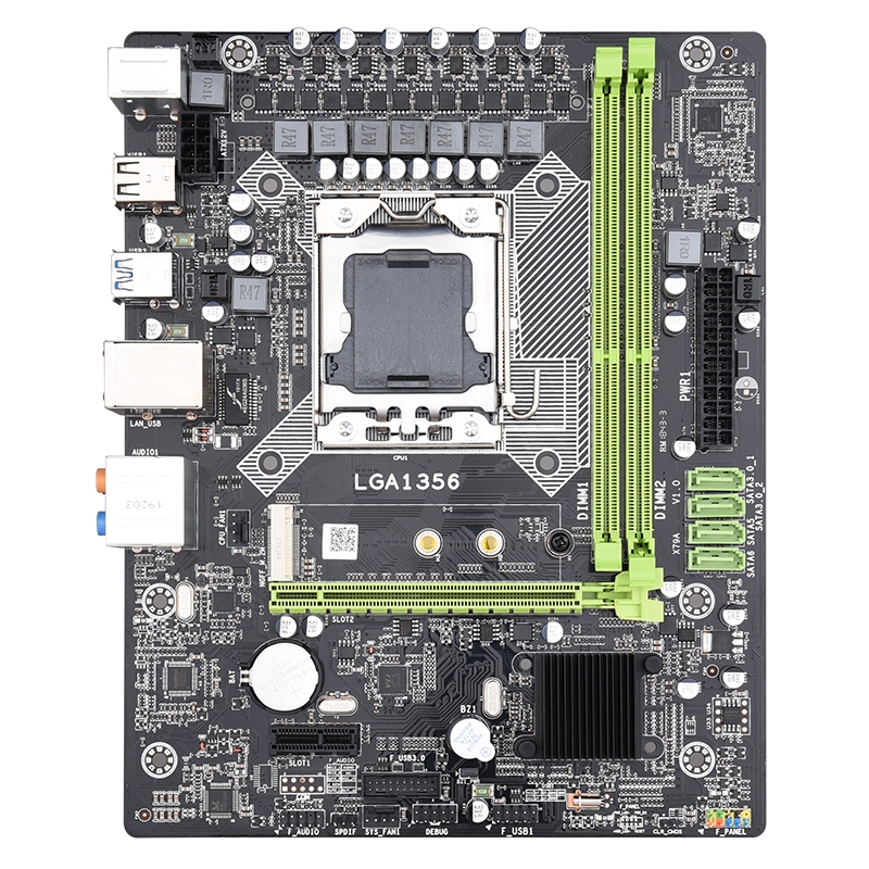 X79A 3.0 DDR3 Desktop Computer Mainboard, Support for All Series LGA 1356 Processor, Discrete Graphics - Shopkiz.com