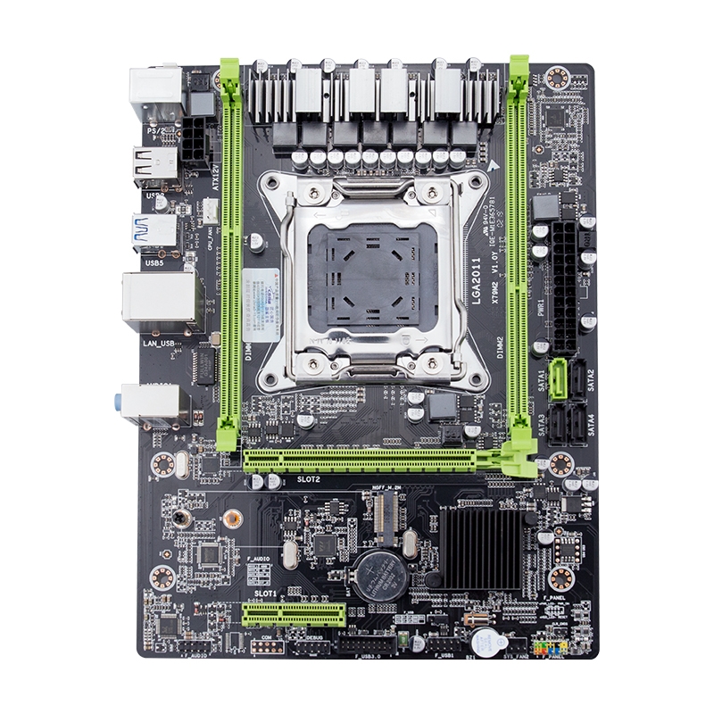 X79M2 3.0 DDR3 Desktop Computer Mainboard, Support for LGA 2011 Pin Series Processor, Discrete Graphics - Shopkiz.com