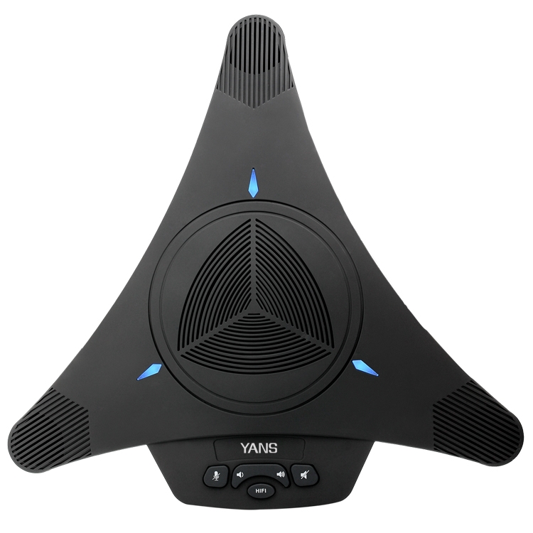 YANS YS-M23 USB Mini Port Video Conference Omnidirectional Microphone (Black) - Shopkiz.com