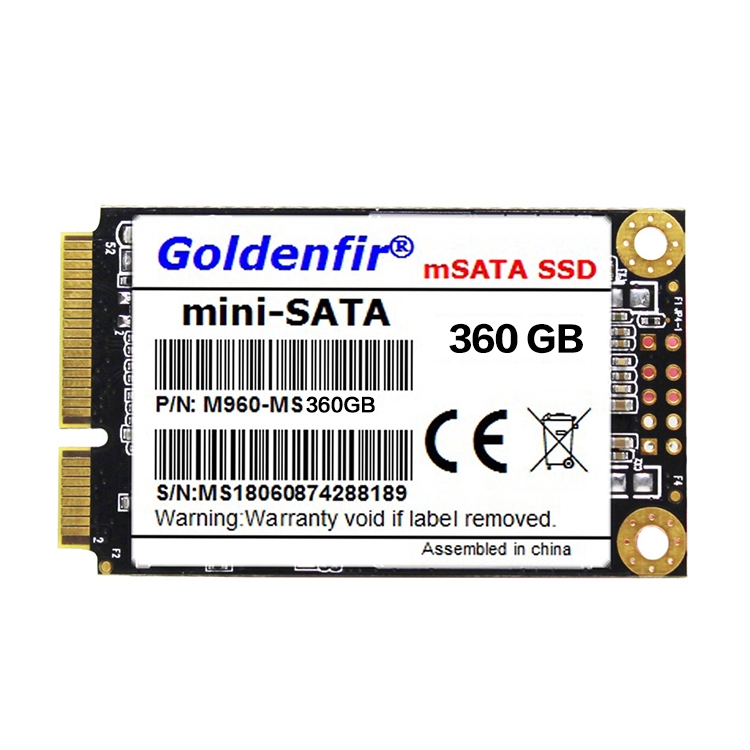 Goldenfir 1.8 inch Mini SATA Solid State Drive, Flash Architecture: TLC, Capacity: 360GB - Shopkiz.com