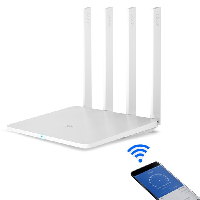 Original for Xiaomi 3G Dual-Band WiFi 1167Mbps WiFi Smart Extender Router with 4x External Antennas(White) - Shopkiz.com