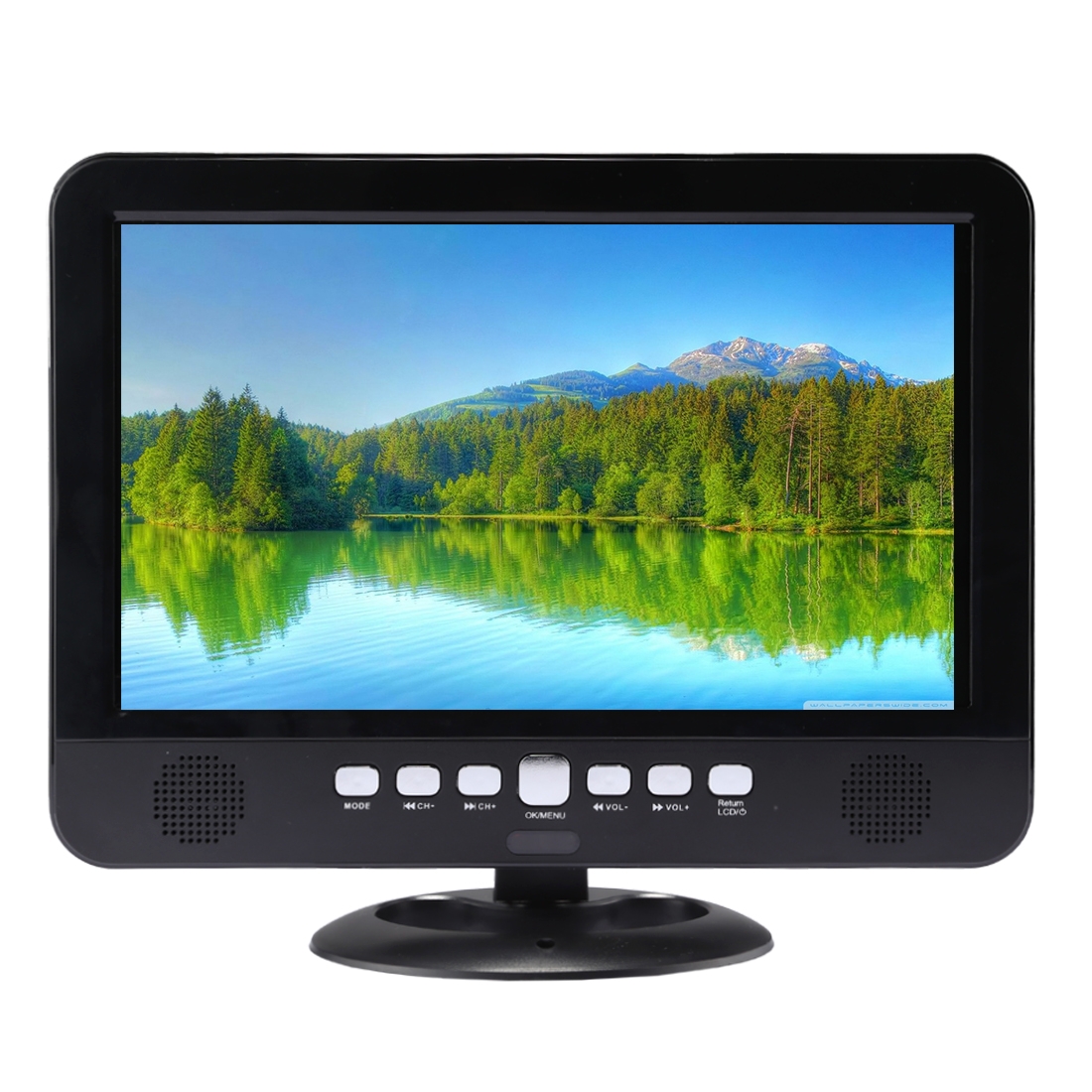 NS-1001 10.1 inch TFT LCD Analog Multimedia Portable Video TV Player, Support TF Card / USB Flash Drive / FM - Shopkiz.com