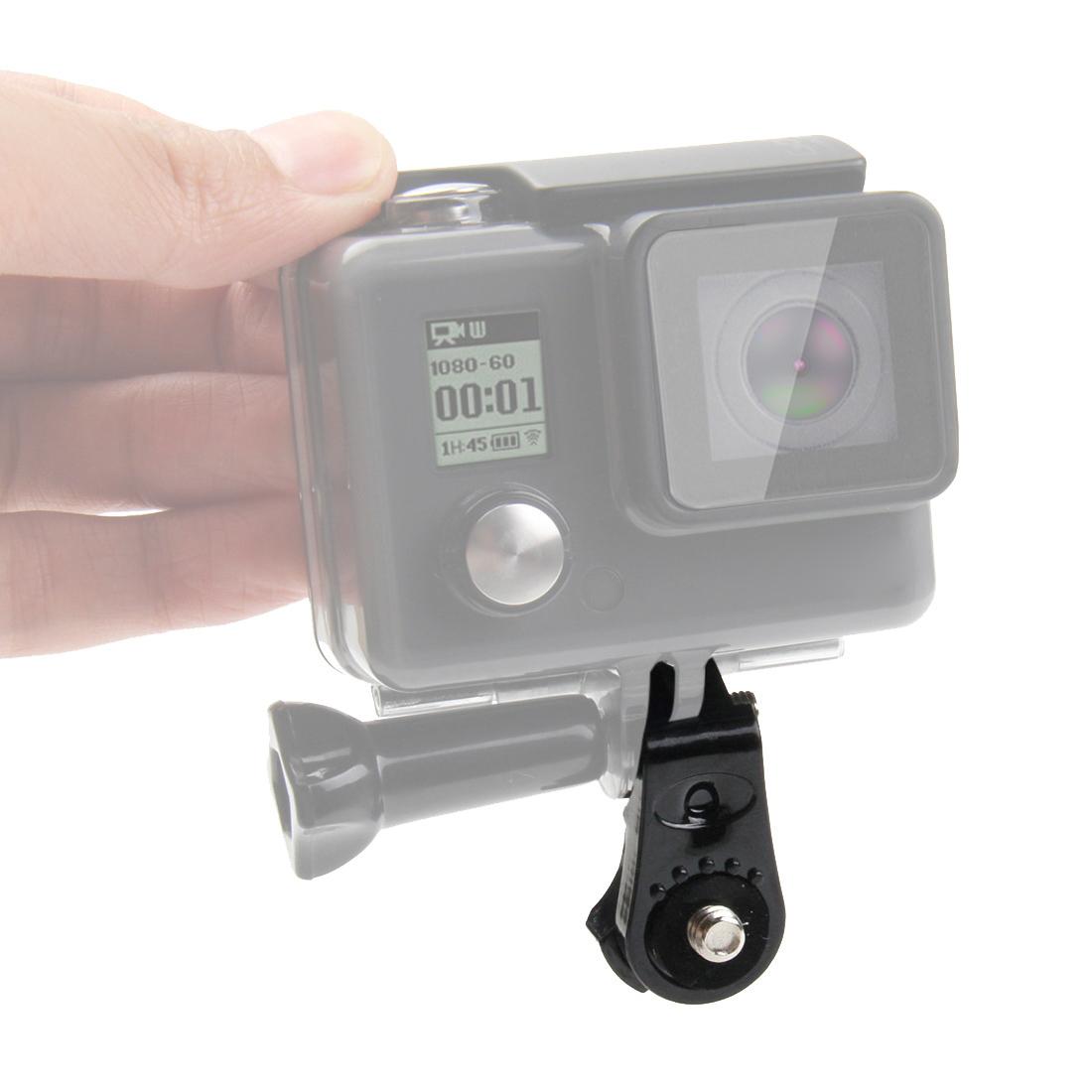PULUZ Screw Tripod Mount Connecting Adapter for GoPro, Insta360, DJI and Other Action Cameras(Black) - Shopkiz.com
