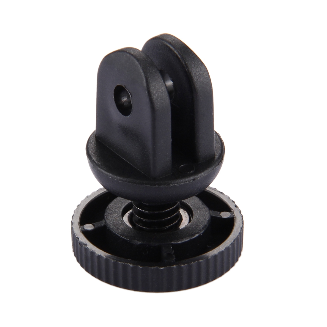 PULUZ Mini Size 1/4 inch Screw Tripod Mount Adapter for GoPro, Insta360, DJI and Other Action Cameras, 3.9mm Diameter Screw Hole, 2.2cm Diameter -
