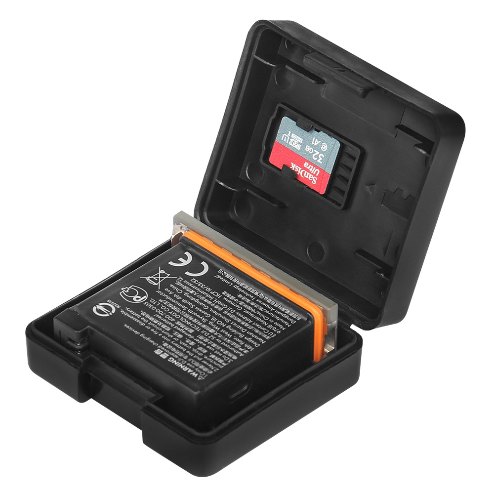 PULUZ Hard Plastic Battery Storage Box for DJI Osmo Action 6 / 5 Pro / Action 4 / GoPro HERO13 Black /12 Black /11 Black /10 Black /9 Black AHDBT-901
