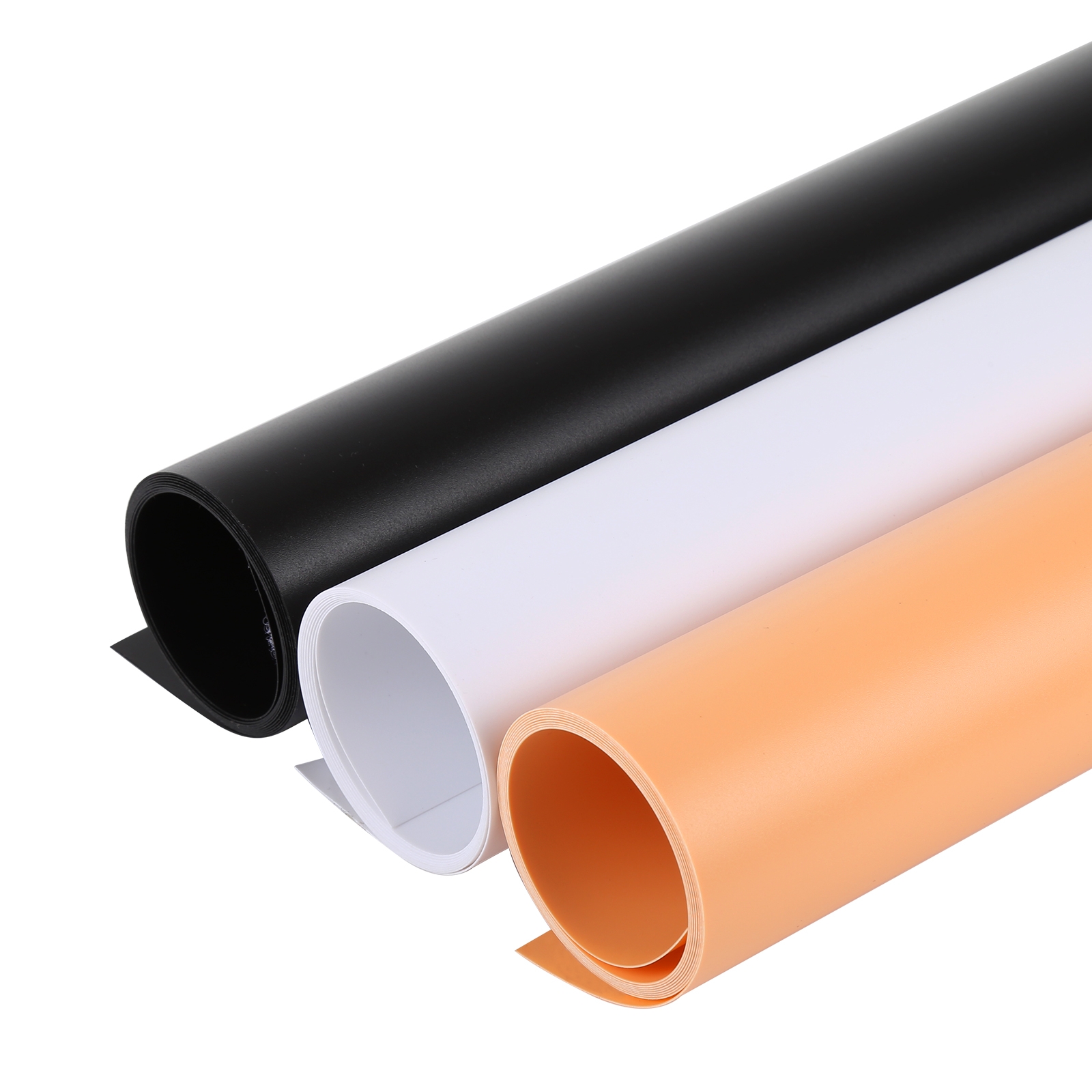 PULUZ Photography Background PVC Paper Kits for Studio Tent Box, Size: 156cm x 80cm (Black) - Shopkiz.com