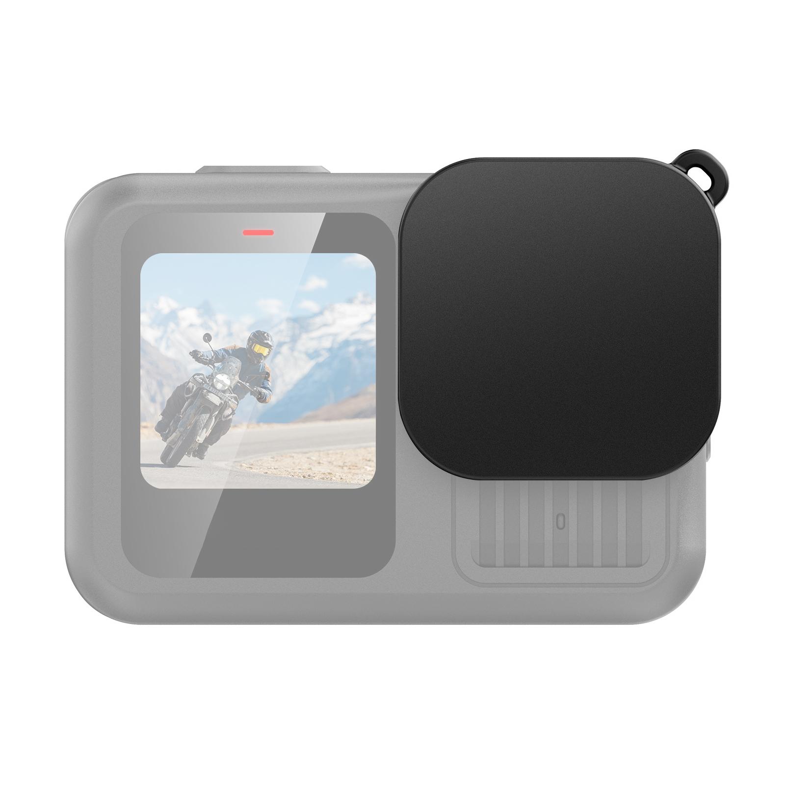 PULUZ for GoPro HERO13 Black /12 Black /11 Black /10 Black /9 Black Soft TPU Rubber Scratch-resistant Camera Lens Protective Cap Cover(Black) -