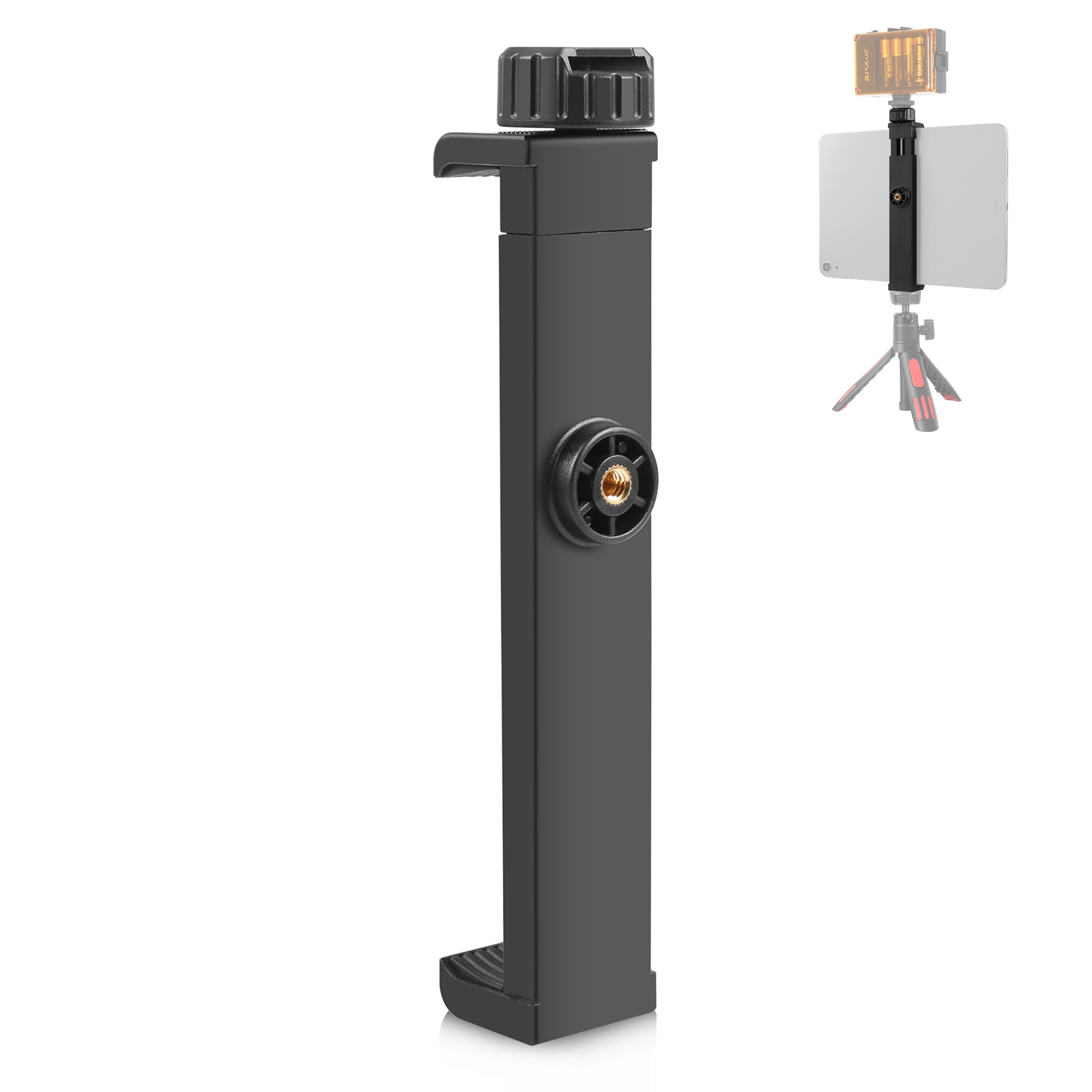 PULUZ Cold Shoe Tablet Clamp Fixed Clip - Shopkiz.com