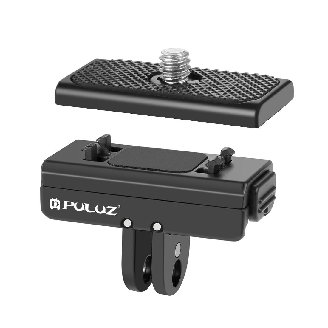 [US Warehouse] For Insta360 Ace / Ace Pro / X4 / X4 Air PULUZ Magnetic Quick Release Base Mount(Black) - Shopkiz.com