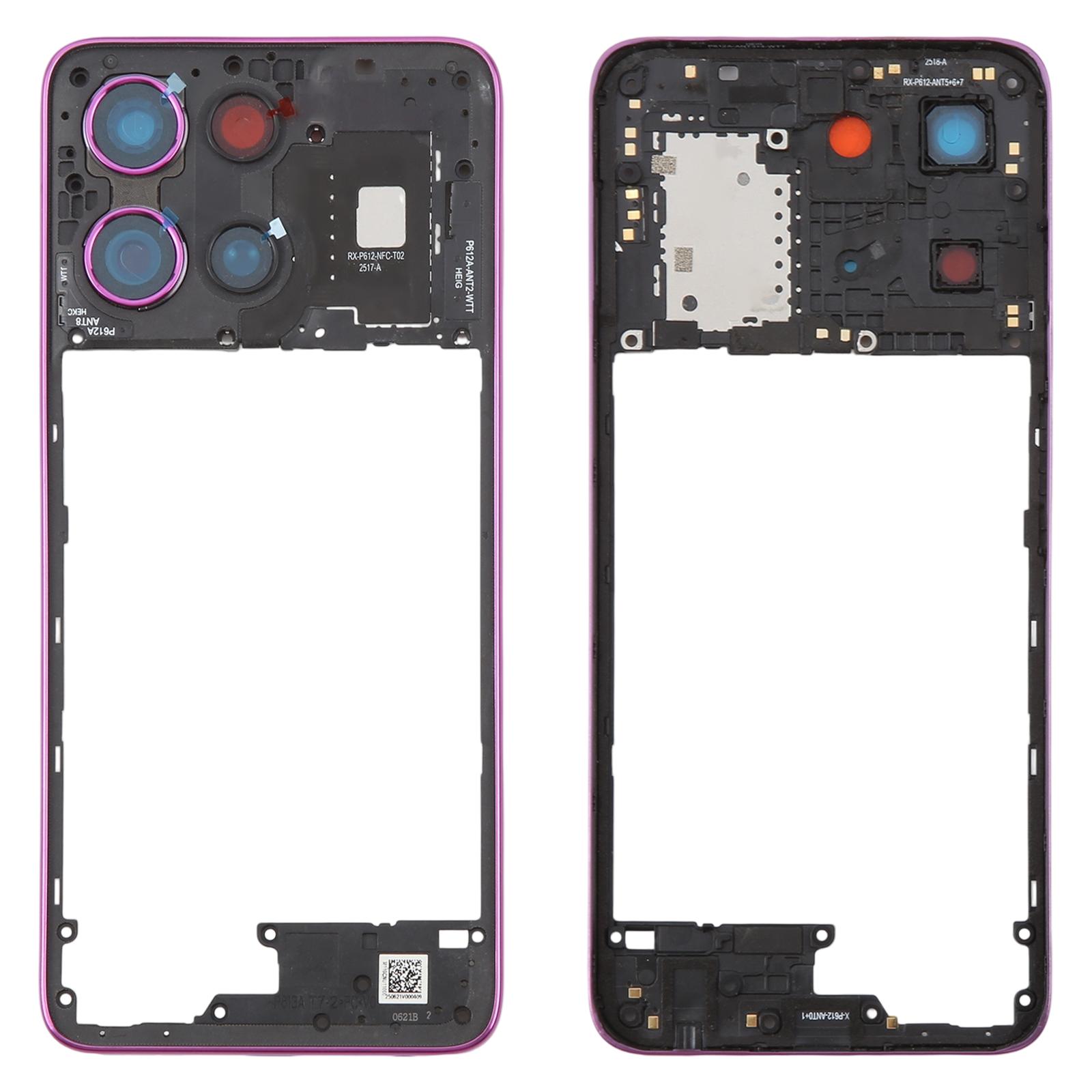 For Motorola Moto G 2026 XT2613 Original Middle Frame Bezel Plate (Purple) - Shopkiz.com