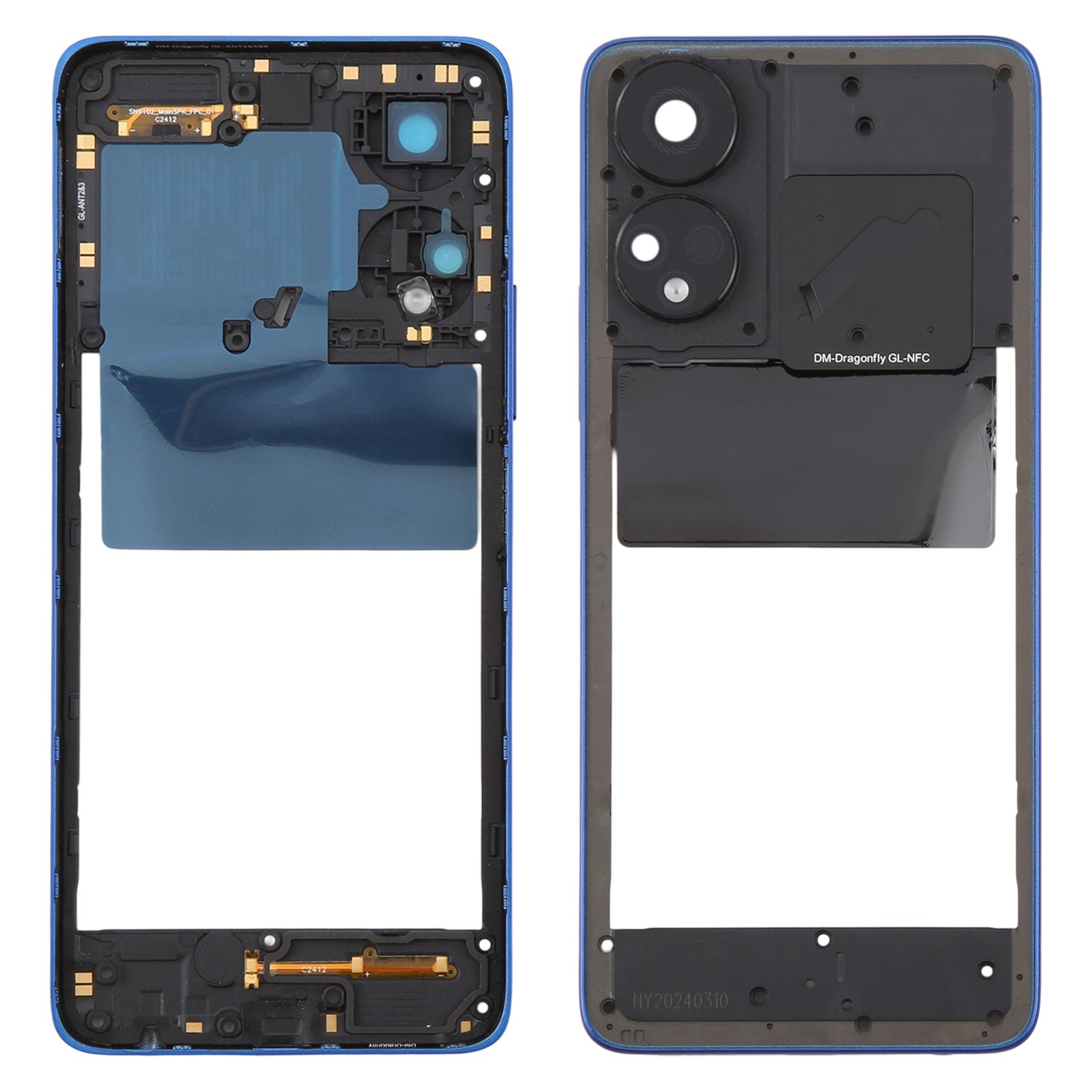 For TCL 50 5G T613P T613K Original Middle Frame Bezel Plate (Blue) - Shopkiz.com