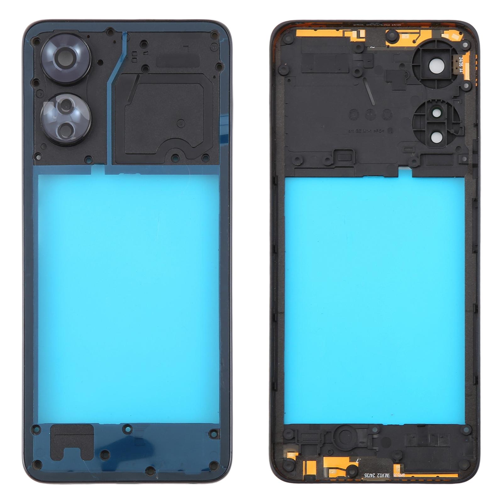 For TCL 505 T509K T509A Original Middle Frame Bezel Plate (Black) - Shopkiz.com