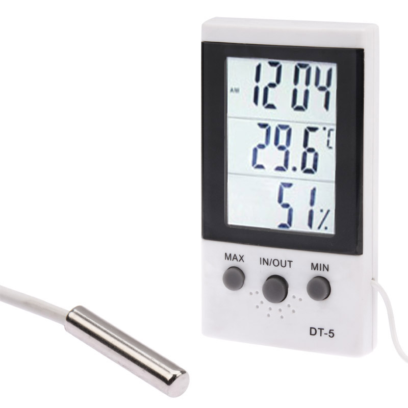 Digital Hygrothermograph, Thermo-hygrometer DT-5 - Shopkiz.com