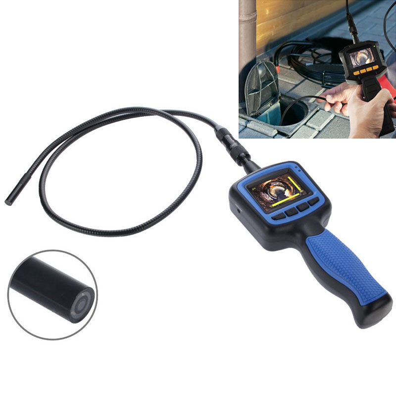 GL-8873 Borescope Inspection Camera with 2.4 inch Color LCD Monitor & 4 LED, Lens Diameter: 9mm - Shopkiz.com