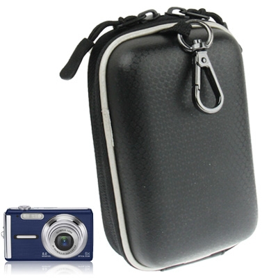 Universal Mini Digital Leather Camera Bag, Size: 130 x 85 x 55mm(Black) - Shopkiz.com
