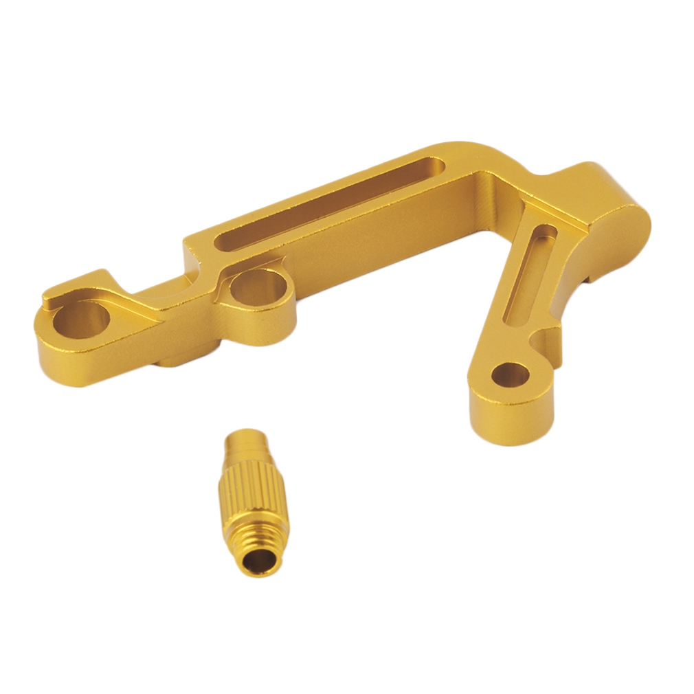Aluminium Alloy CNC Mobile Device Holder for DJI Phantom 3 or Inspire 1 Transmitter(Gold) - Shopkiz.com