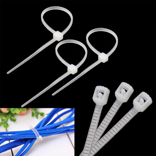 40cm Self-Locking Nylon Cable Wire Zip Ties (250pcs in one packing, the price is for 250pcs)(White) - Shopkiz.com