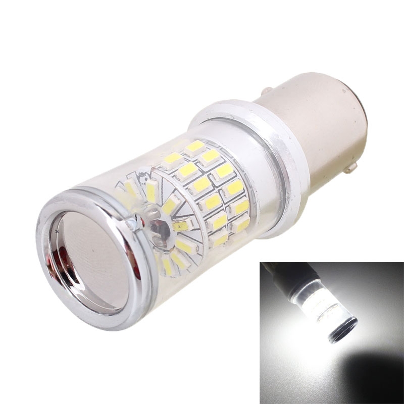 1157 4.8W 480LM 6500K White Light 48 SMD 3014 LED Car Fog Light Lamp Bulb for Vehicles, Constant Current, DC 12-24V - Shopkiz.com